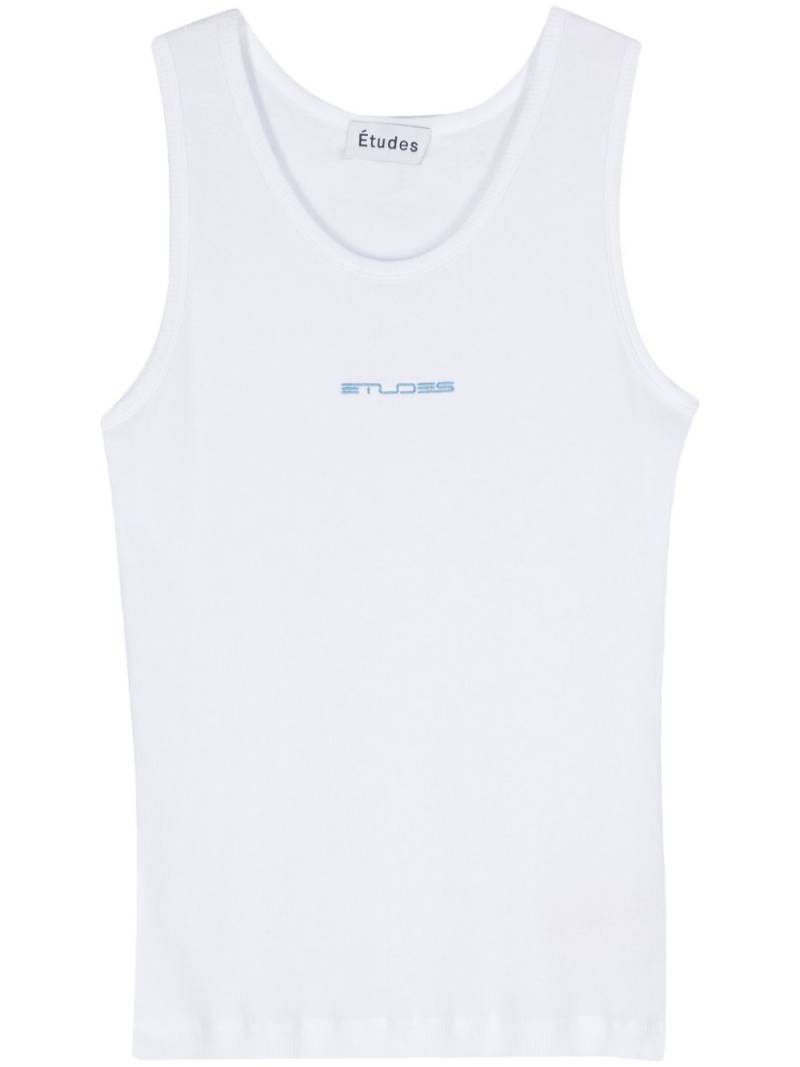 Etudes The Pippen Études tank top - White von Etudes