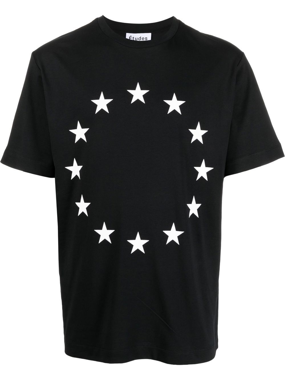 Etudes Wonder logo-print T-shirt - Black von Etudes