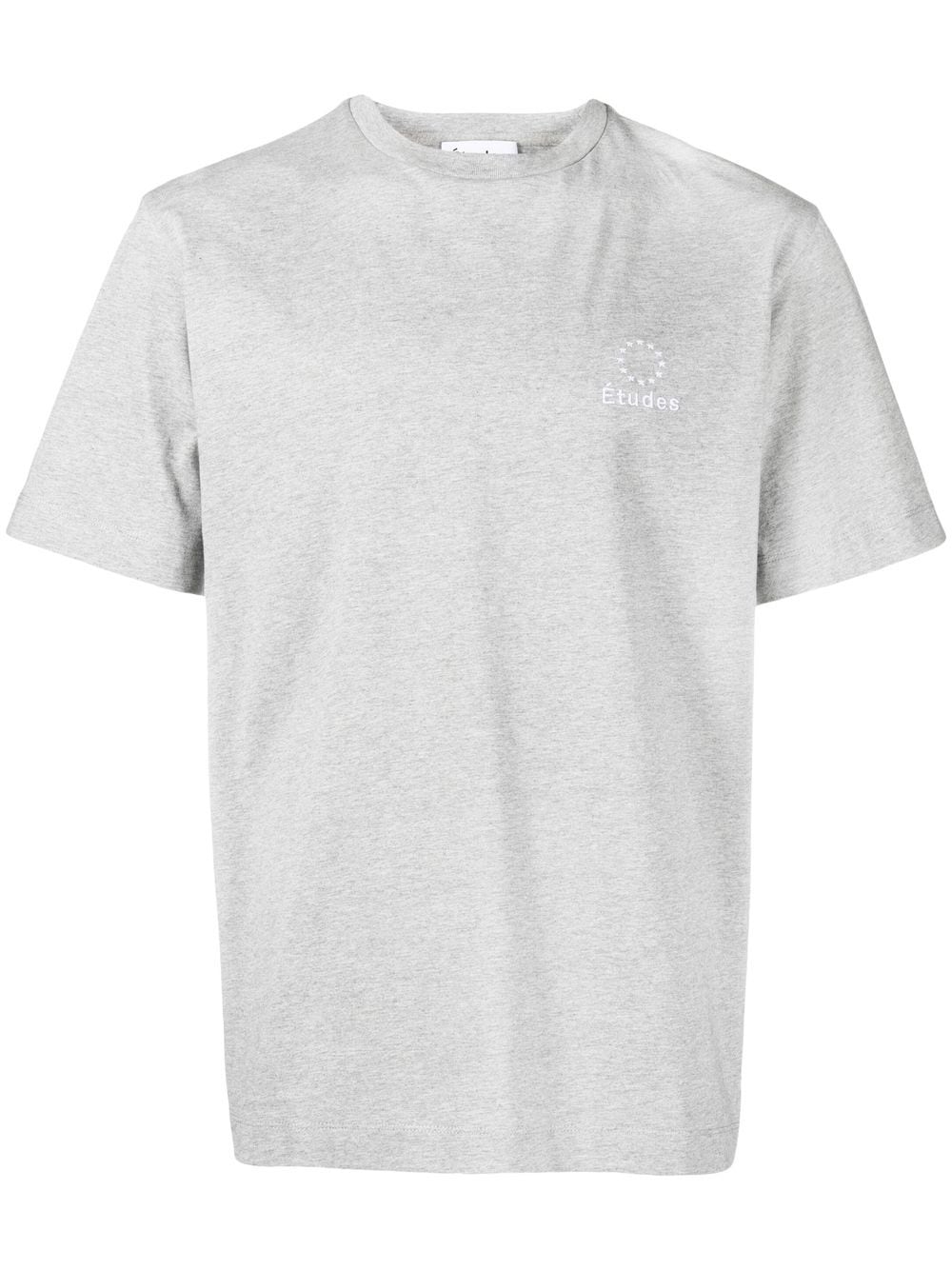 Etudes Wonder logo-print T-shirt - Grey von Etudes