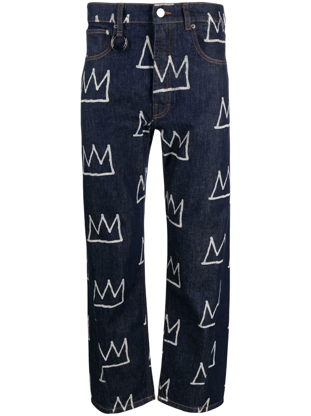 Etudes all-over crown-print trousers - Blue von Etudes