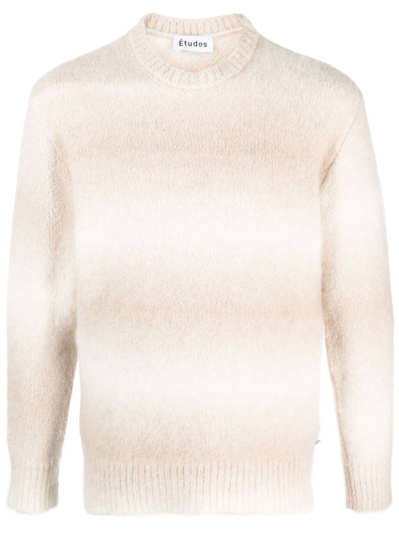 Etudes alpaca-blend crew neck jumper - Neutrals von Etudes