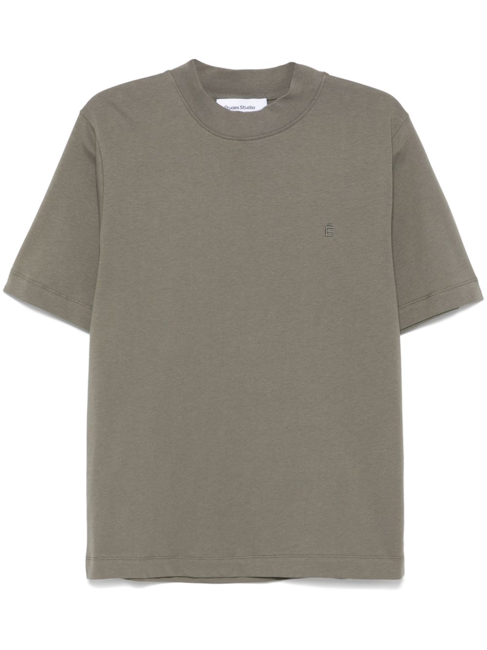 Etudes embroidered-logo T-shirt - Grey von Etudes