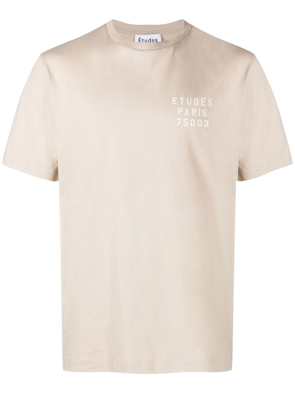 Etudes graphic-print organic cotton T-shirt - Neutrals von Etudes