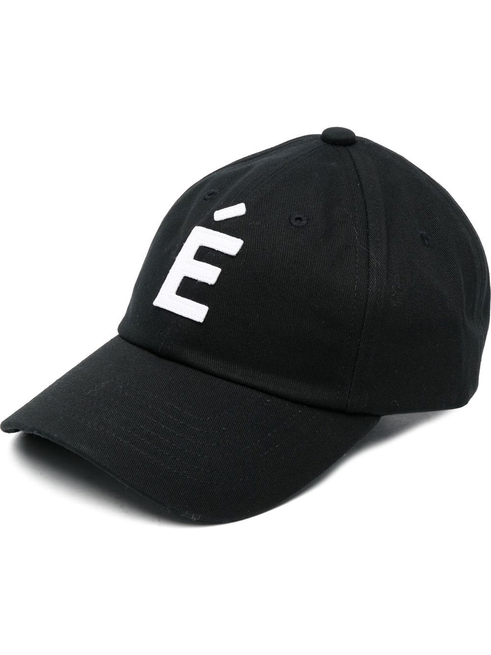 Etudes logo embroidered cap - Black von Etudes