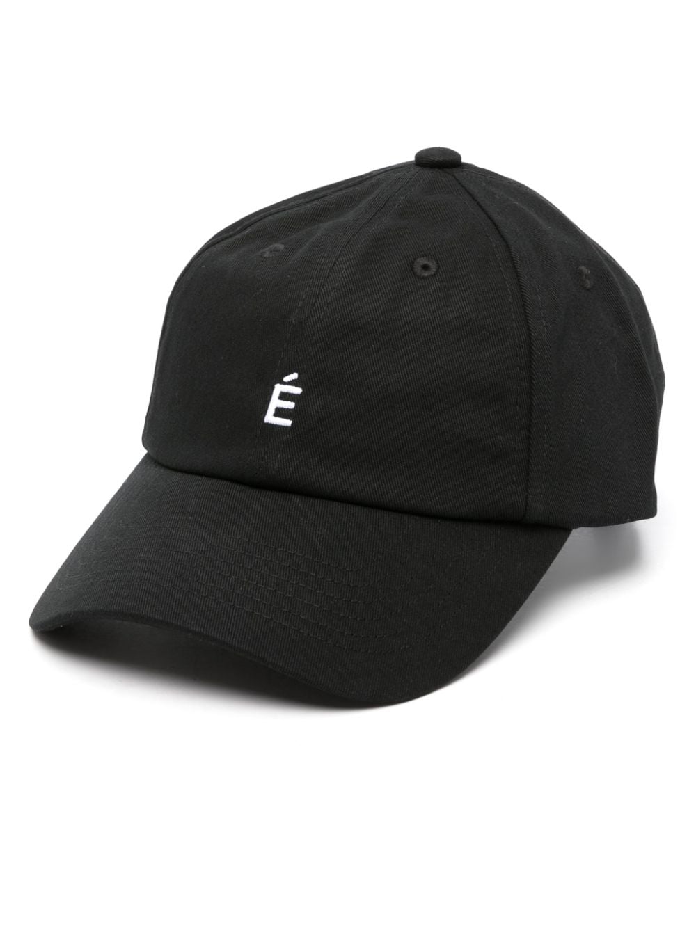 Etudes logo-embroidered cotton cap - Black von Etudes