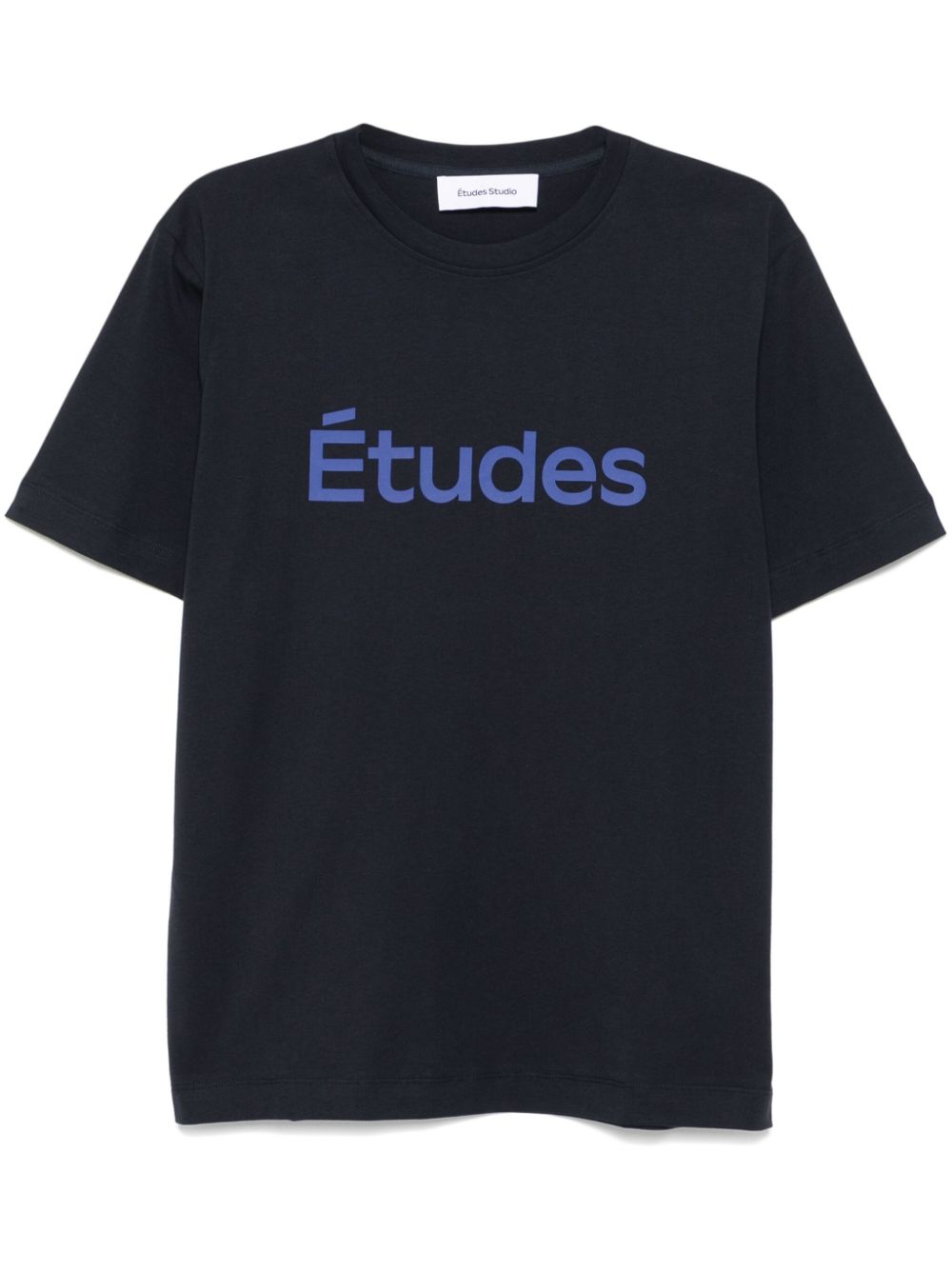 Etudes logo-print T-shirt - Blue von Etudes