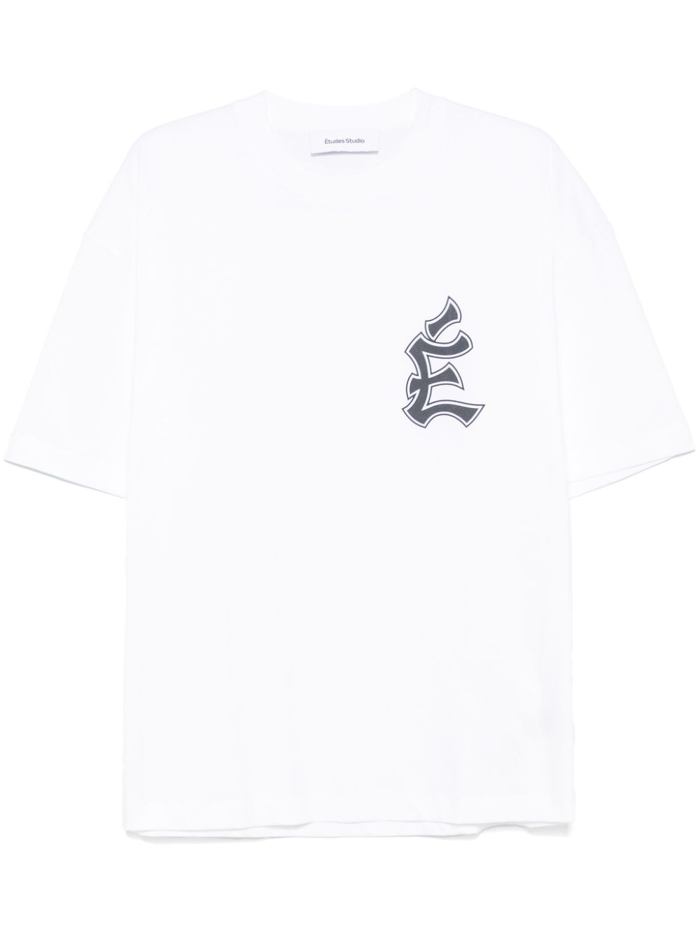 Etudes logo-print T-shirt - White von Etudes