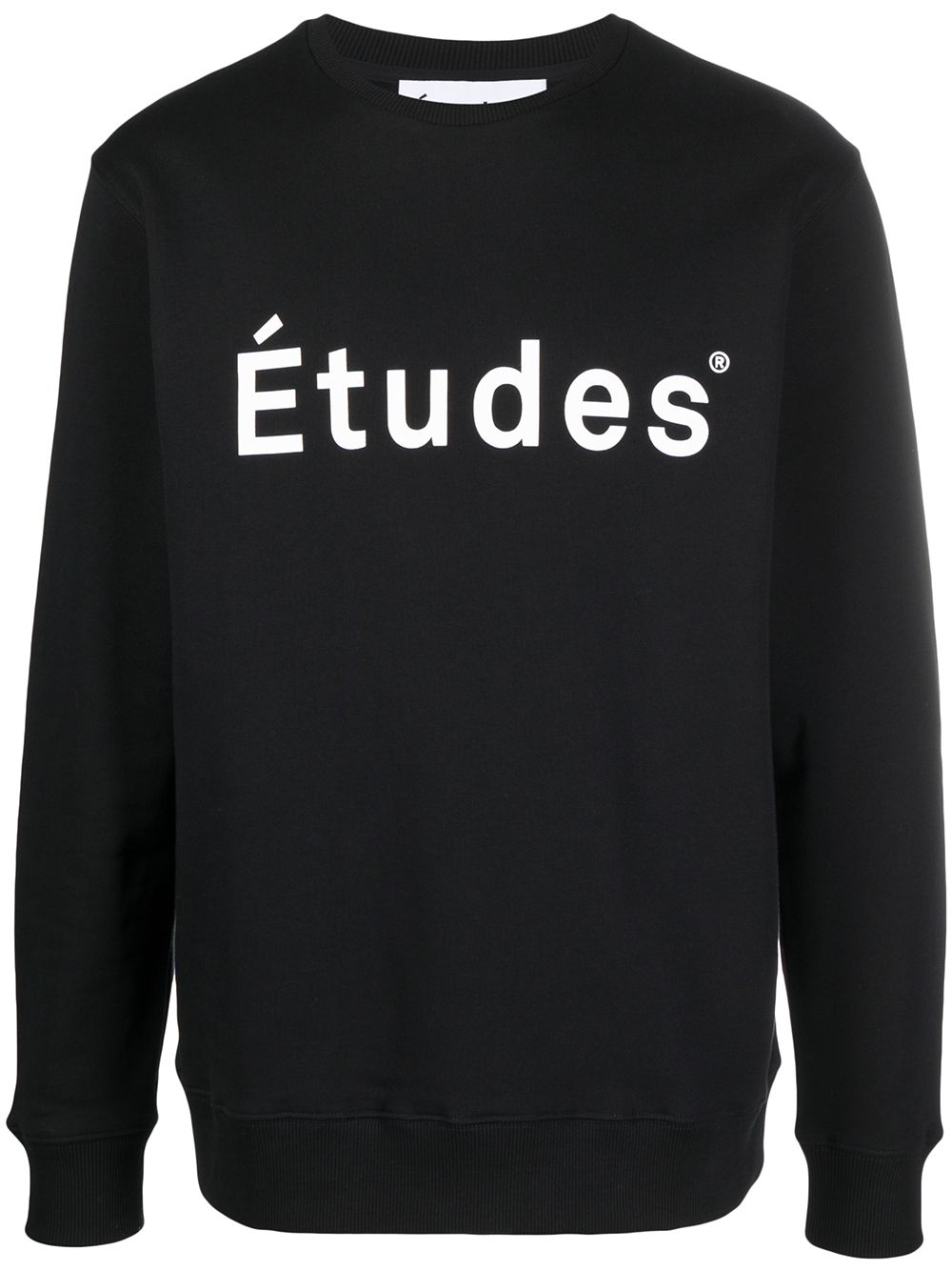 Etudes logo print sweatshirt - Black von Etudes