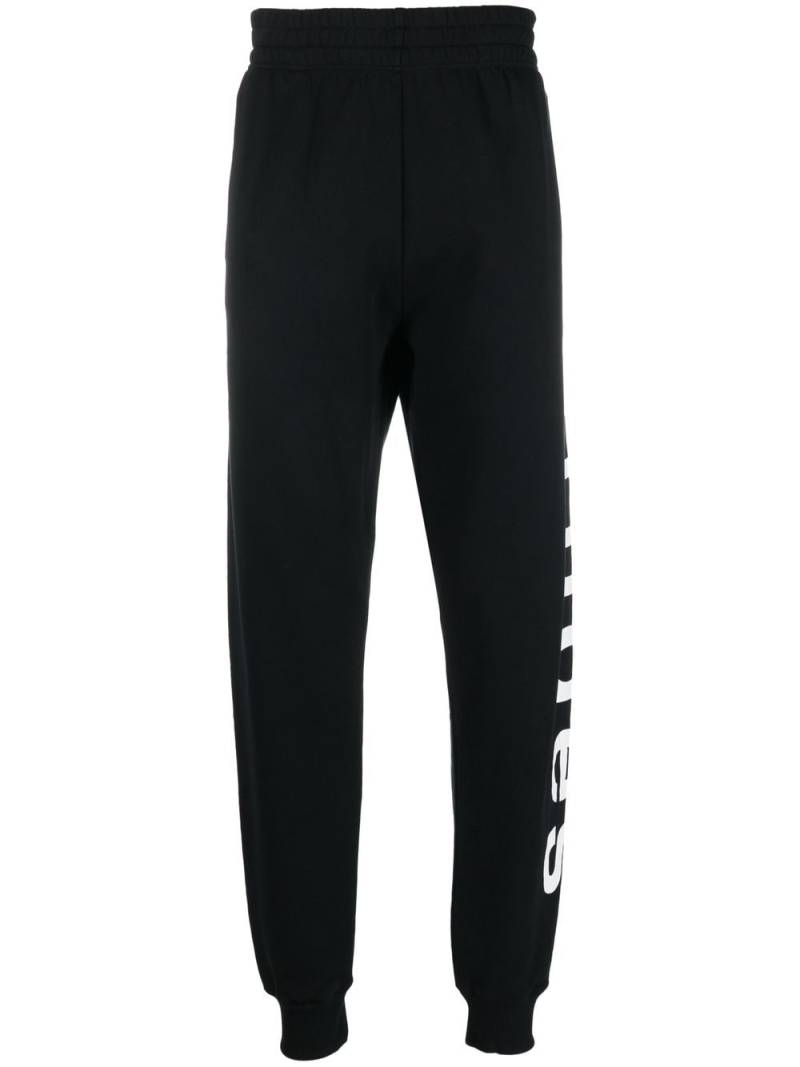 Etudes logo-print track pants - Black von Etudes