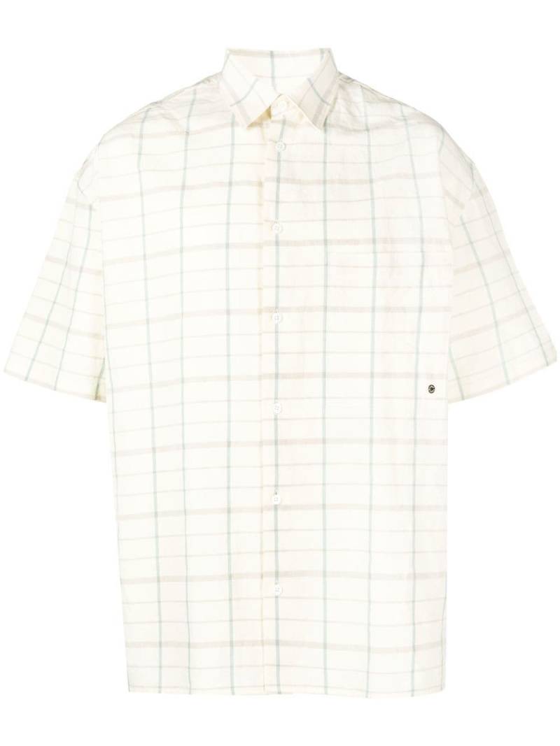 Etudes plaid-check print shirt - Neutrals von Etudes