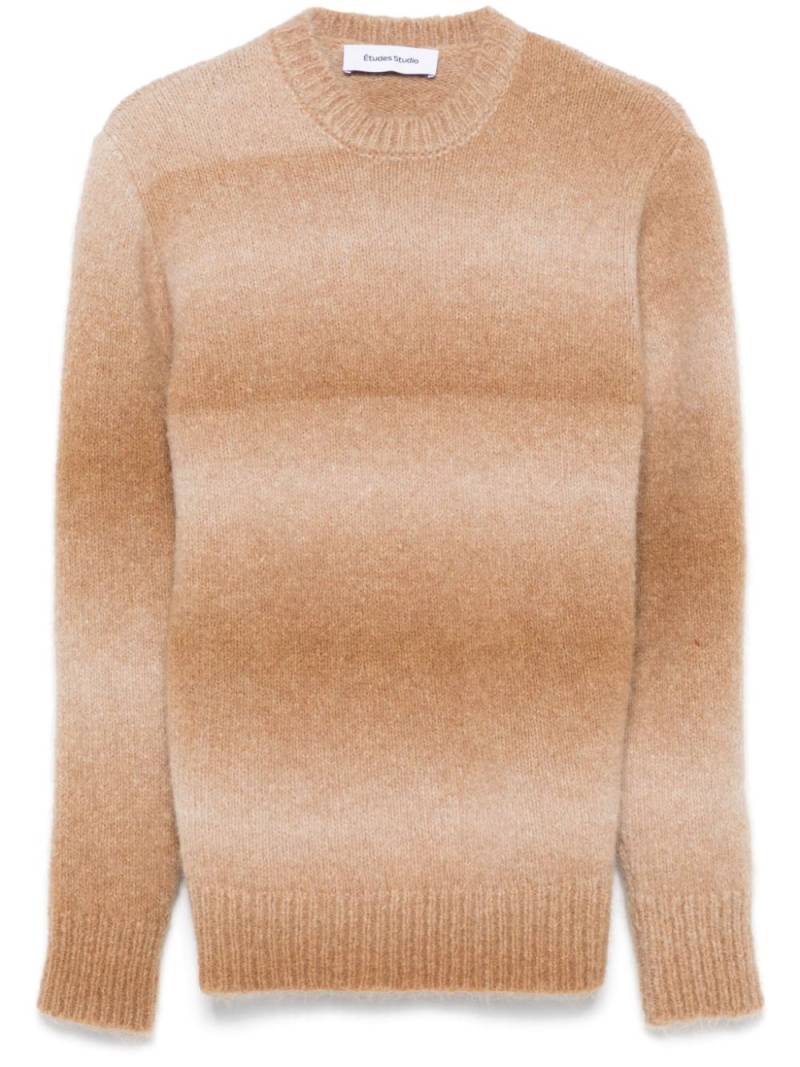 Etudes round-neck sweater - Neutrals von Etudes