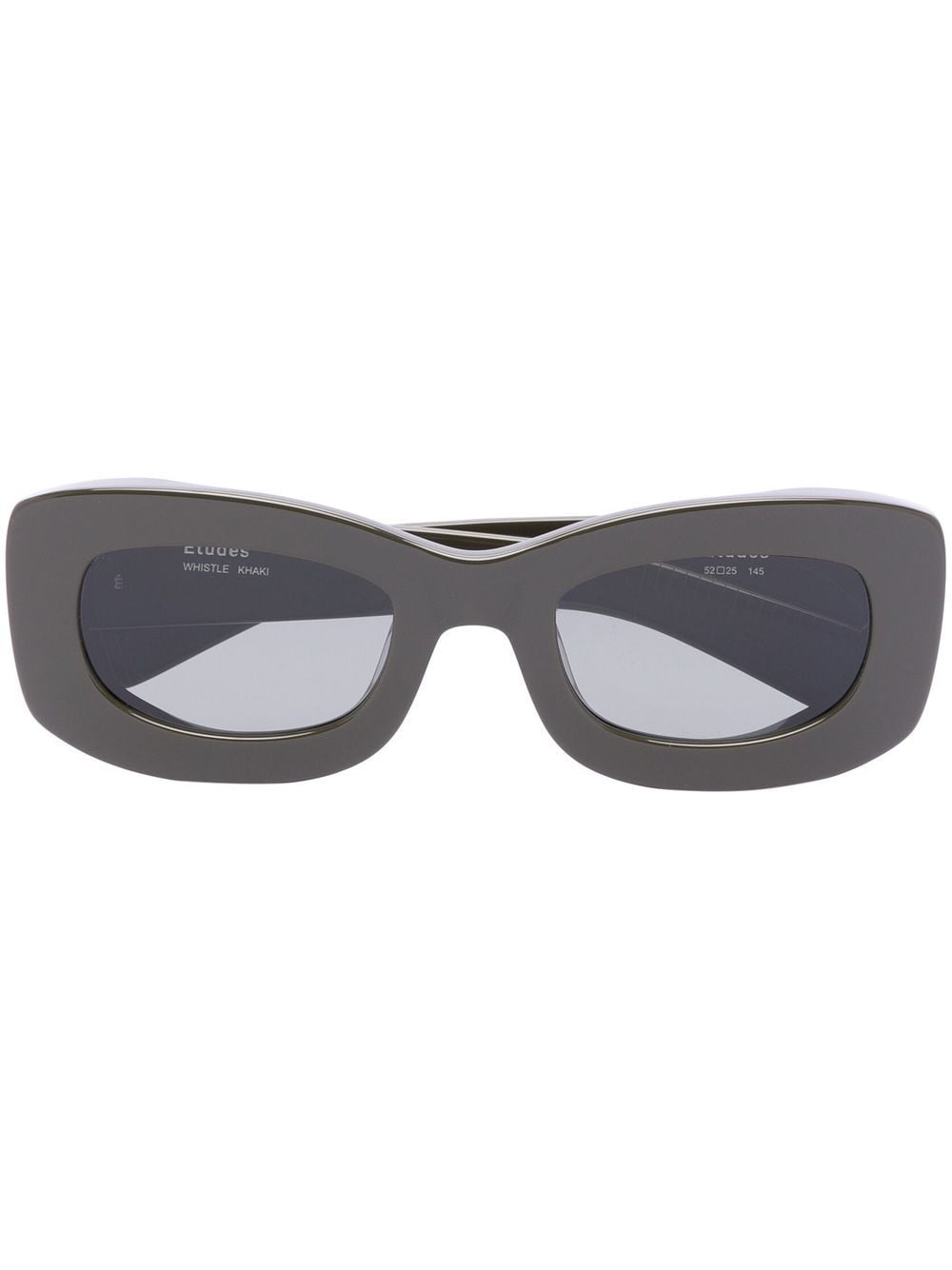 Etudes square-frame sunglasses - Green von Etudes