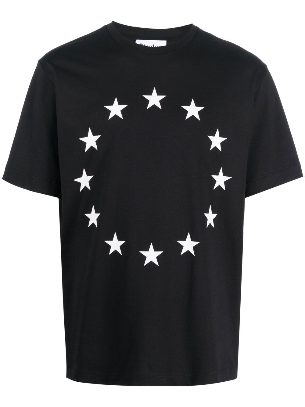 Etudes star-print organic cotton T-shirt - Black von Etudes