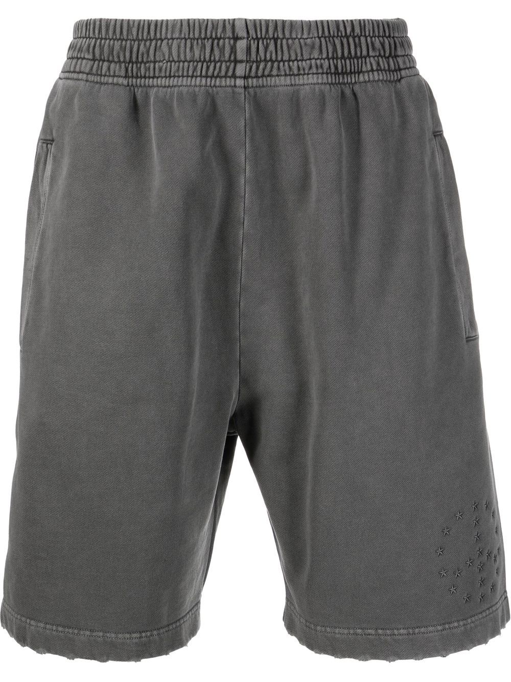 Etudes straight-leg organic cotton shorts - Grey von Etudes