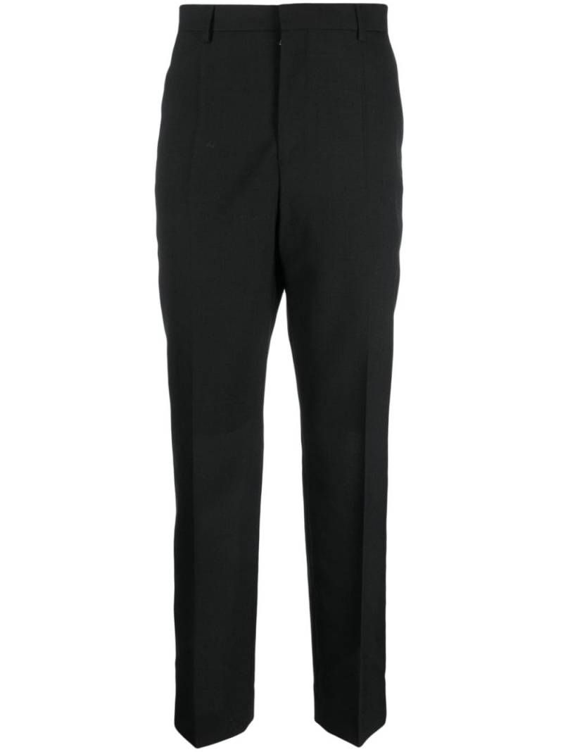 Etudes straight-leg virgin-wool trousers - Black von Etudes