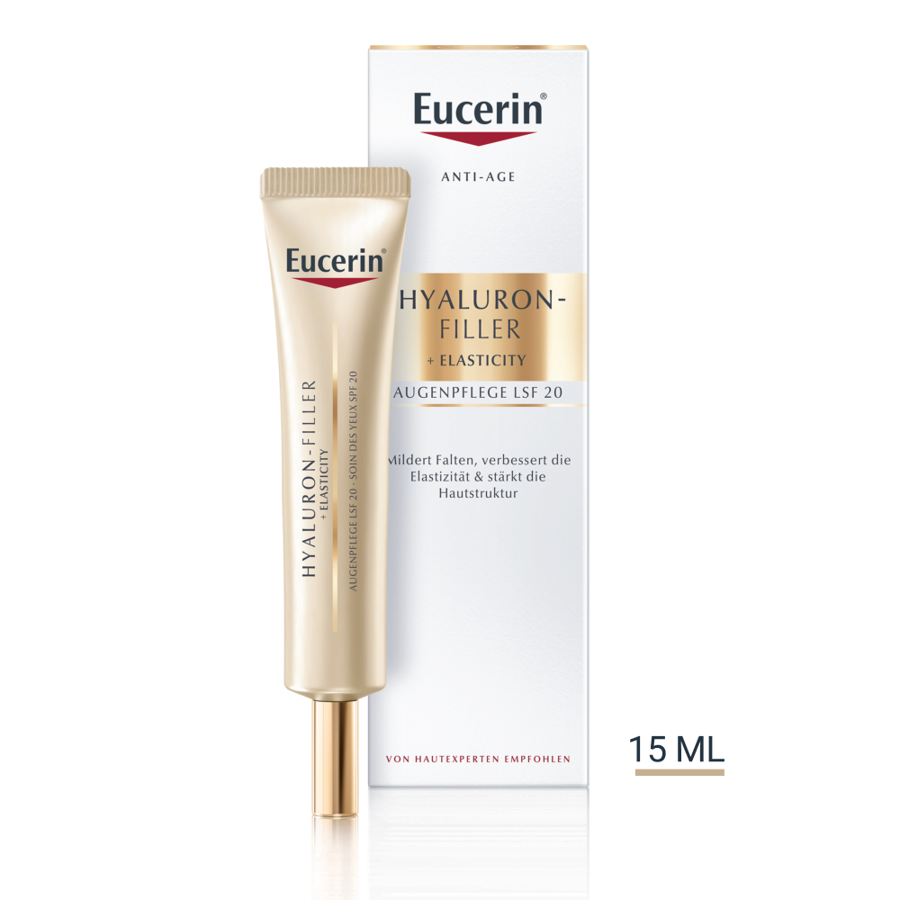 Eucerin - Hyaluron-filler + Elasticity Augenpflege Lsf 20 von Eucerin