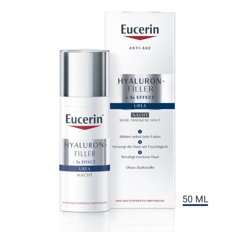 Eucerin - Hyaluron-filler + Urea Nachtpflege von Eucerin