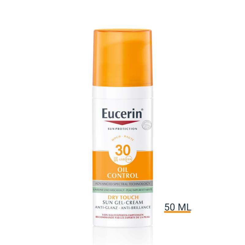 Eucerin - Sun Face Oil Control Gel-creme Lsf 30 von Eucerin