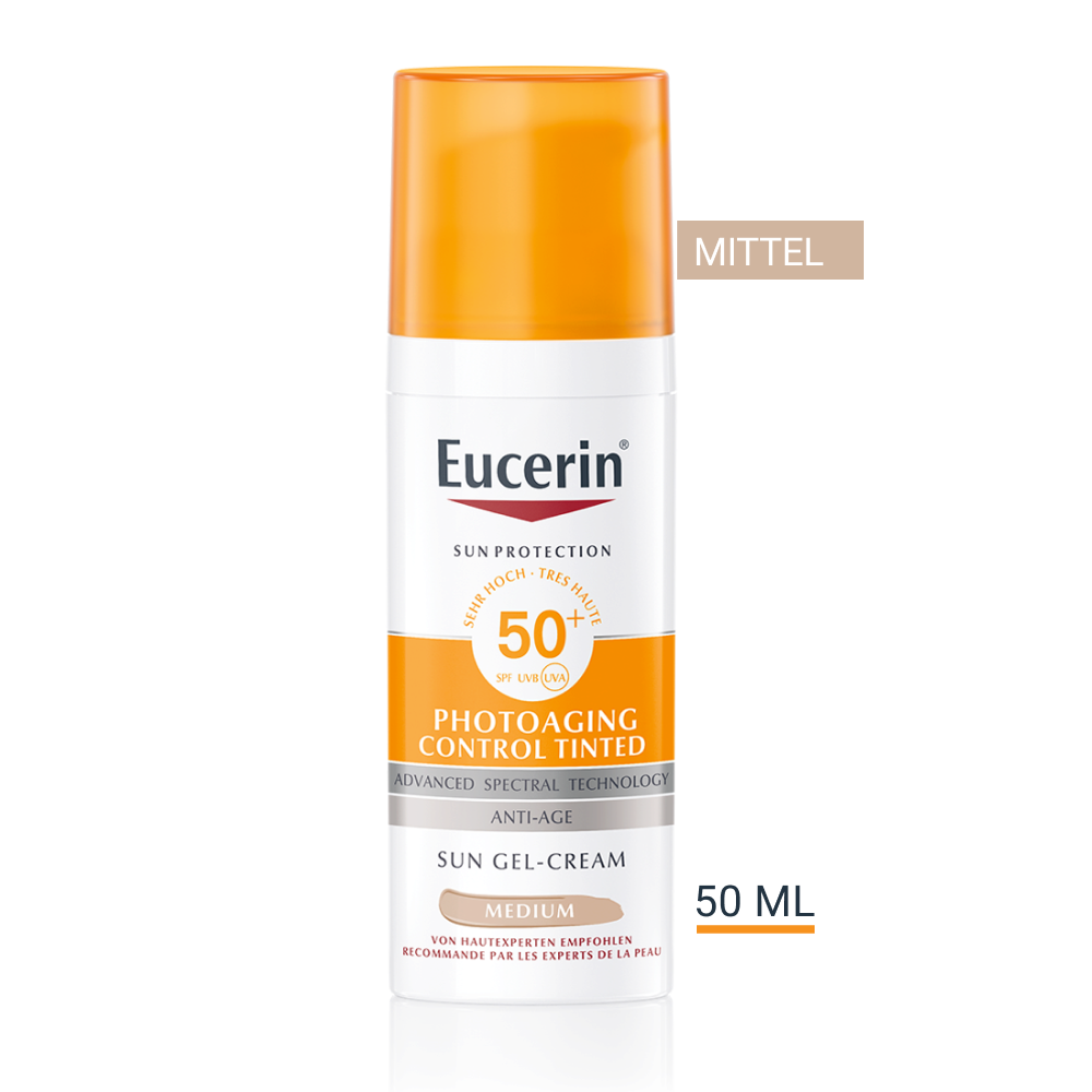 Eucerin - Sun Face Photoaging Control Tinted Medium Lsf 50+ von Eucerin