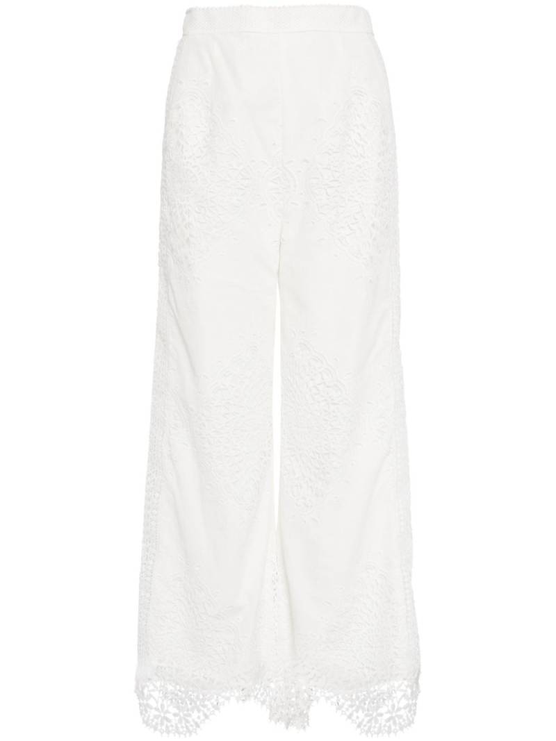 Evarae Vida wide-leg trousers - White von Evarae