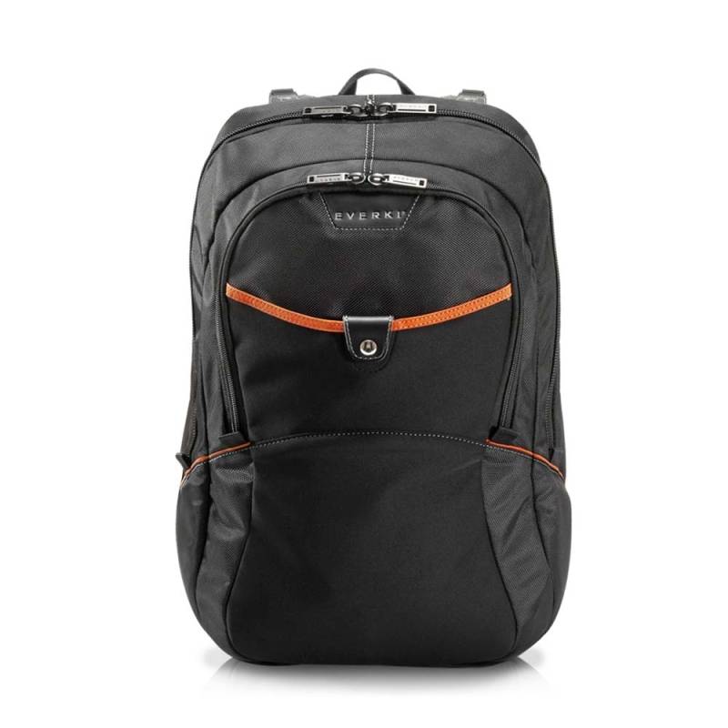 Glide Laptop-Rucksack in schwarz von Everki