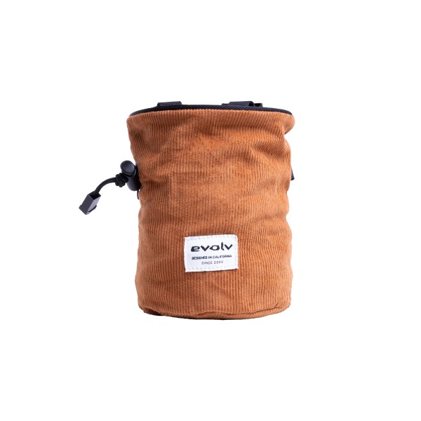 Evolv - Corduroy Chalk Bag - Chalkbag rot von Evolv