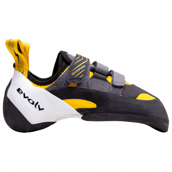Evolv - Shaman - Kletterschuhe Gr 38;39,5;40;41;41,5;42;42,5;43;44;44,5;45;46;46,5;47;48 weiß/grau Evolv - Shaman - Kletterschuhe Gr 38;39,5;40;41;41,5;42;42,5;43;44;44,5;45;46;46,5;47;48 weiß/grau von Evolv