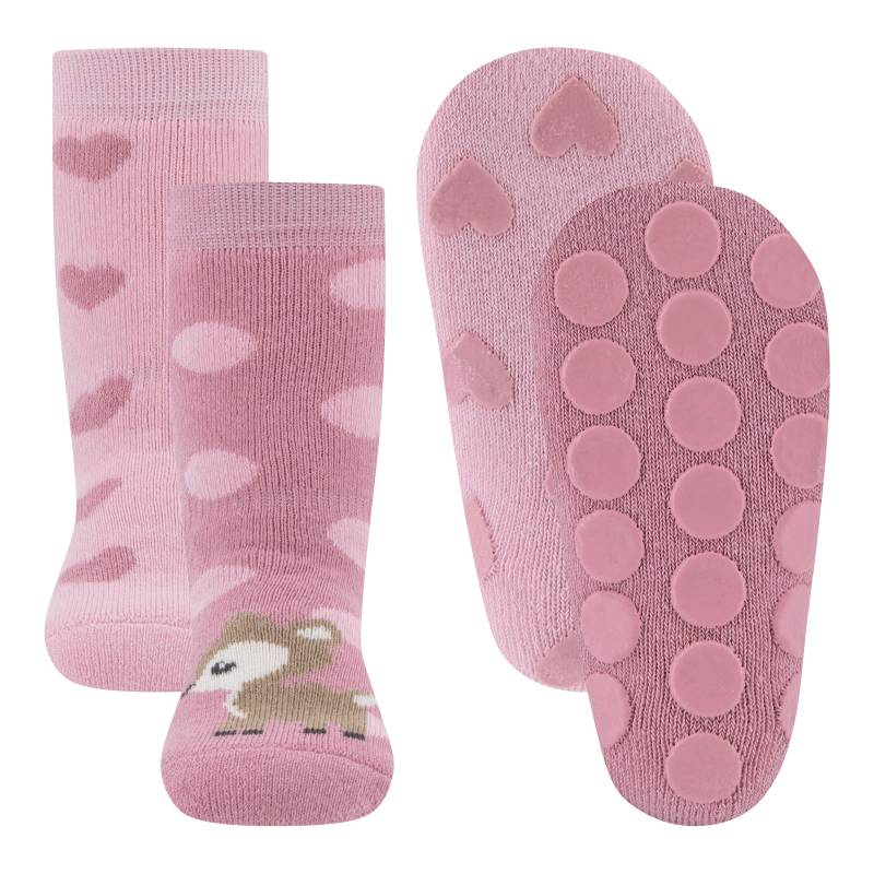 2er-Pack ABS-Socken Reh Herzen von Ewers