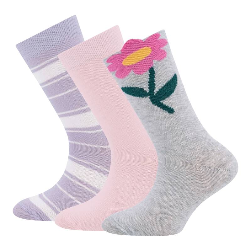 3er-Pack Socken Blume Ringel von Ewers