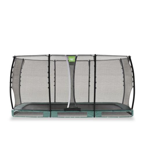 EXIT Allure Classic Bodentrampolin - grün, 244x427cm von Exit Toys