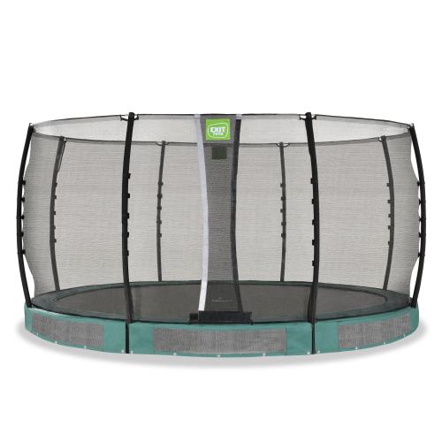 EXIT Allure Classic Bodentrampolin - grün, ø427cm von Exit Toys