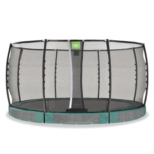 EXIT Allure Premium Bodentrampolin - grün, ø427cm von Exit Toys