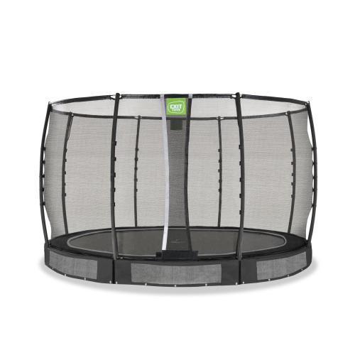 EXIT Allure Premium Bodentrampolin - schwarz, ø366cm von Exit Toys