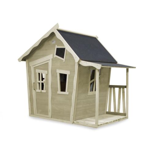 EXIT Crooky 150 Holzspielhaus - graubeige, 208x145cm von Exit Toys