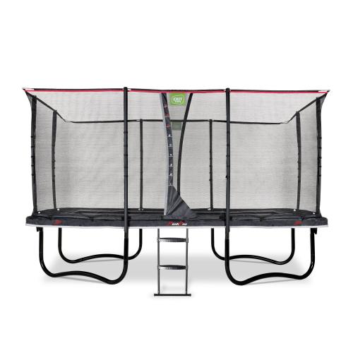 EXIT PeakPro Trampolin - schwarz, 244x427cm von Exit Toys