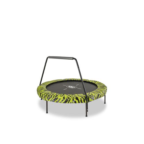 EXIT Tiggy junior Trampolin mit Bügel - schwarz/grün, ø140cm von Exit Toys