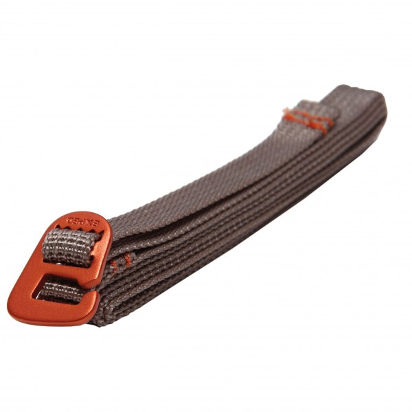 Exped - Accessory Strap UL Gr 2 x 120 cm - 10 mm;2 x 60 cm - 10 mm grau/ terracotta von Exped