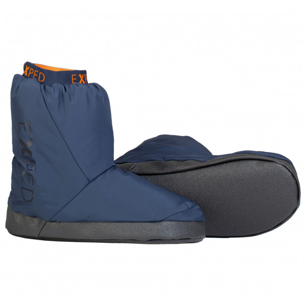 Exped - Camp Booty - Hüttenschuhe Gr L - 43-45 blau von Exped