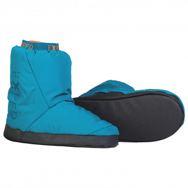 Exped - Camp Booty - Hüttenschuhe Gr L - 43-45 blau von Exped