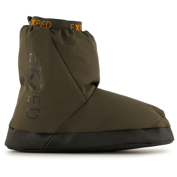 Exped - Camp Booty - Hüttenschuhe Gr XL - 46-47 oliv von Exped