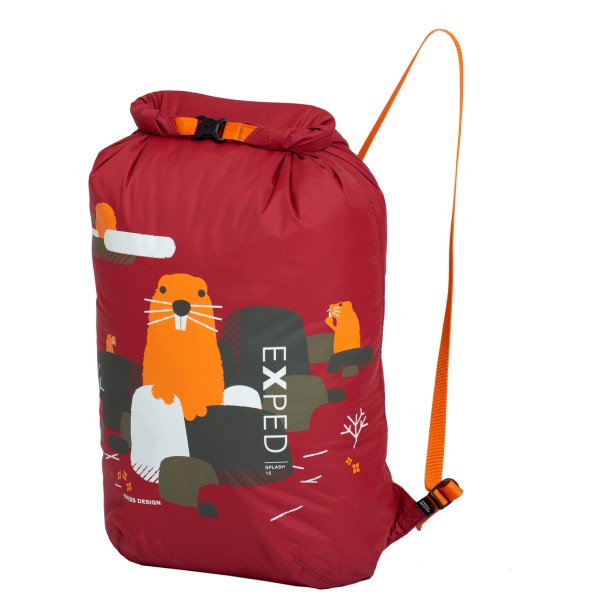 Exped - Splash 15 - Packsack Gr 16 l rot von Exped