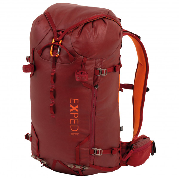 Exped - Verglas 30 - Wanderrucksack Gr 30 l - 45 - 51 cm grau;orange;rot von Exped