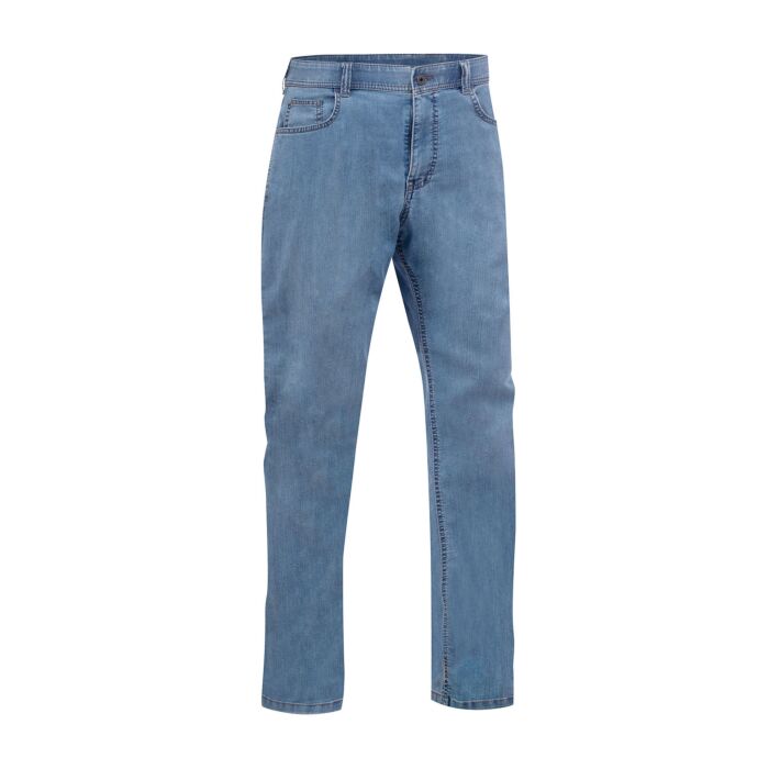 5-Pocket Dehnbundhose, blue bleached, 58 von Explorer