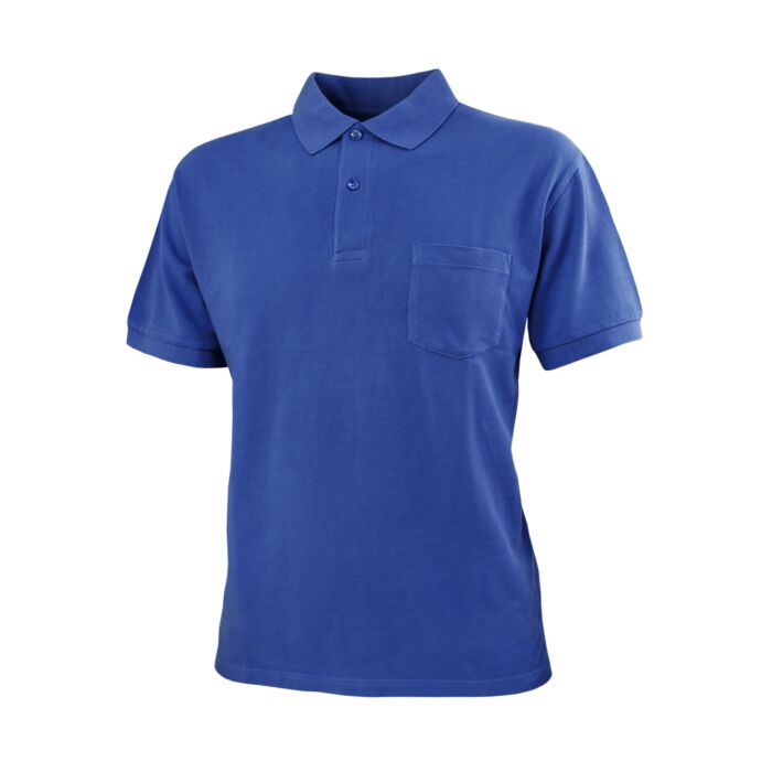 Polo-Piqué-Shirt mit Brusttasche, royal, Xxxl von Explorer