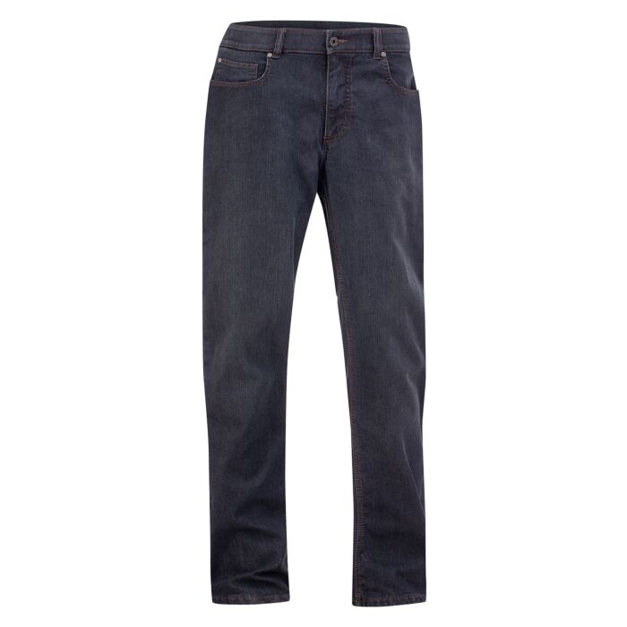 Stretch-Thermojeans mit Karo-Futter, blue denim, 46 von Explorer