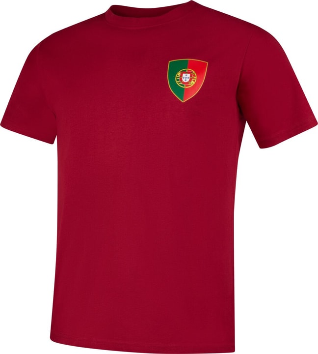 Extend Fanshirt Portugal T-Shirt bordeaux von Extend