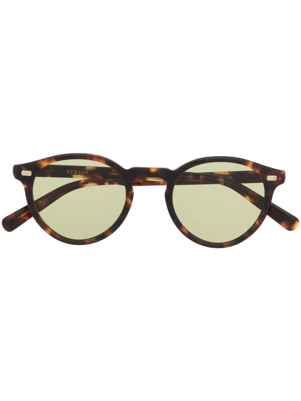 Eyevan7285 tortoiseshell-effect round-frame sunglasses - Brown von Eyevan7285