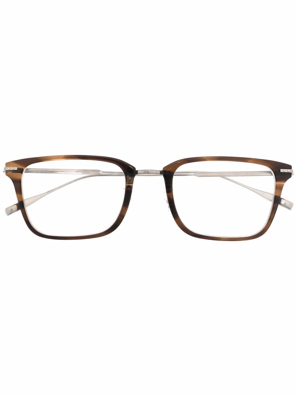 Eyevan7285 tortoiseshell-frame glasses - Silver von Eyevan7285