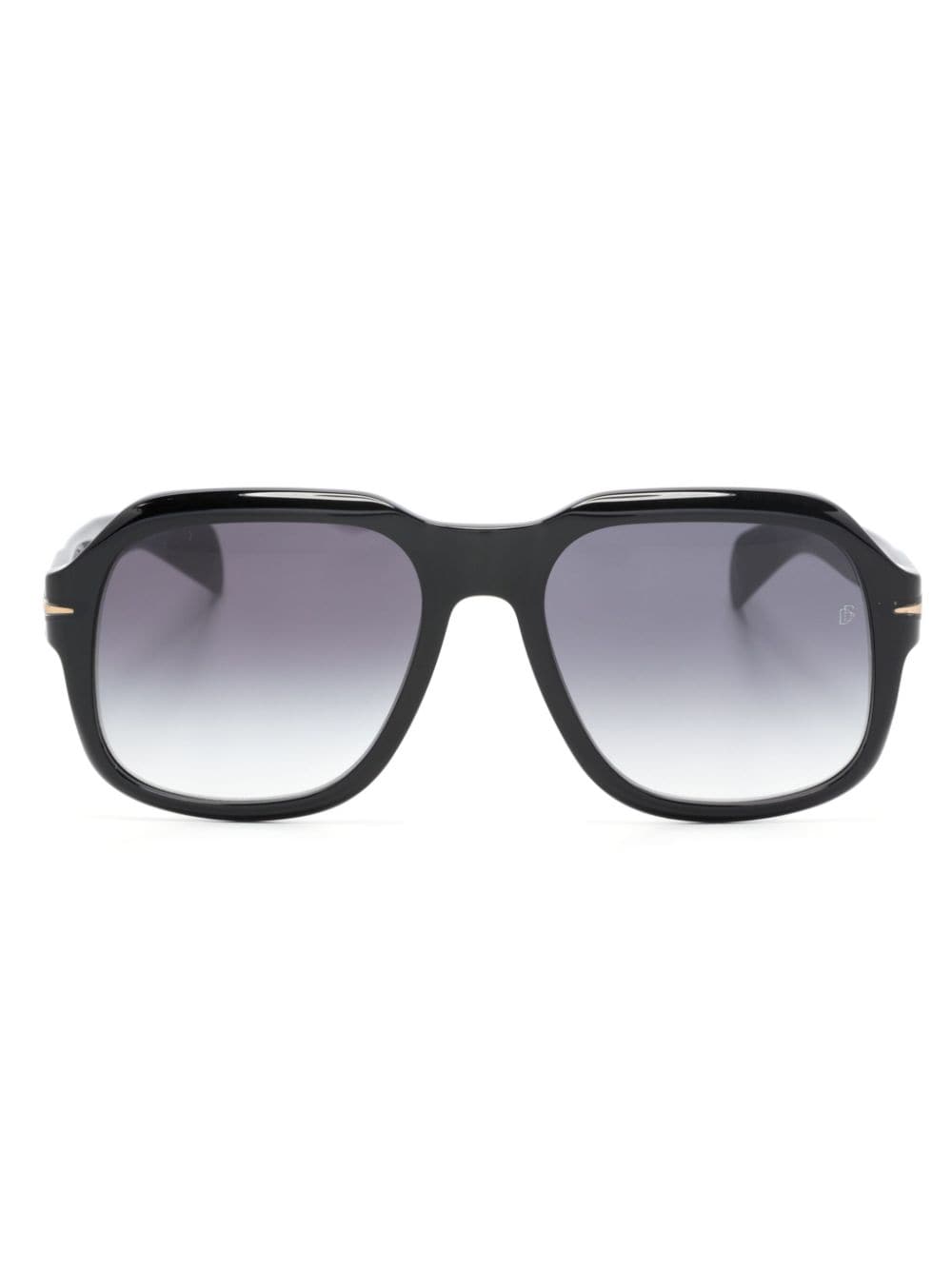 Eyewear by David Beckham 7090/S square-frame sunglasses - Black von Eyewear by David Beckham