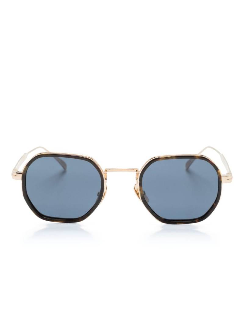 Eyewear by David Beckham DB 1097/S geometric-frame sunglasses - Gold von Eyewear by David Beckham